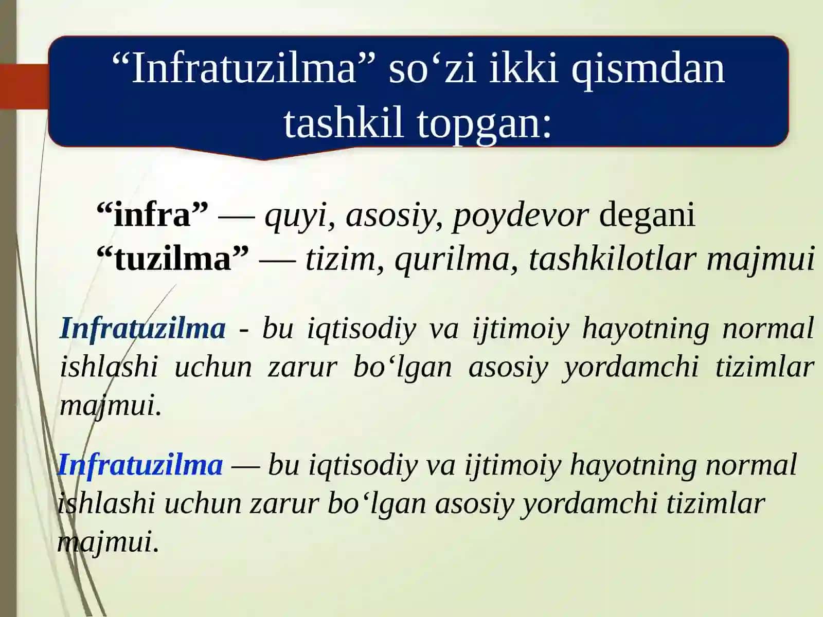 RESPUBLIKADA BOZOR INFRATUZILMASINING ASOSIY YOʻNALISHLARI 2