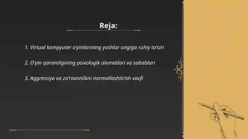 Virtual kompyuter oʻyinlarining yoshlar ongiga ruhiy taʼsiri 2