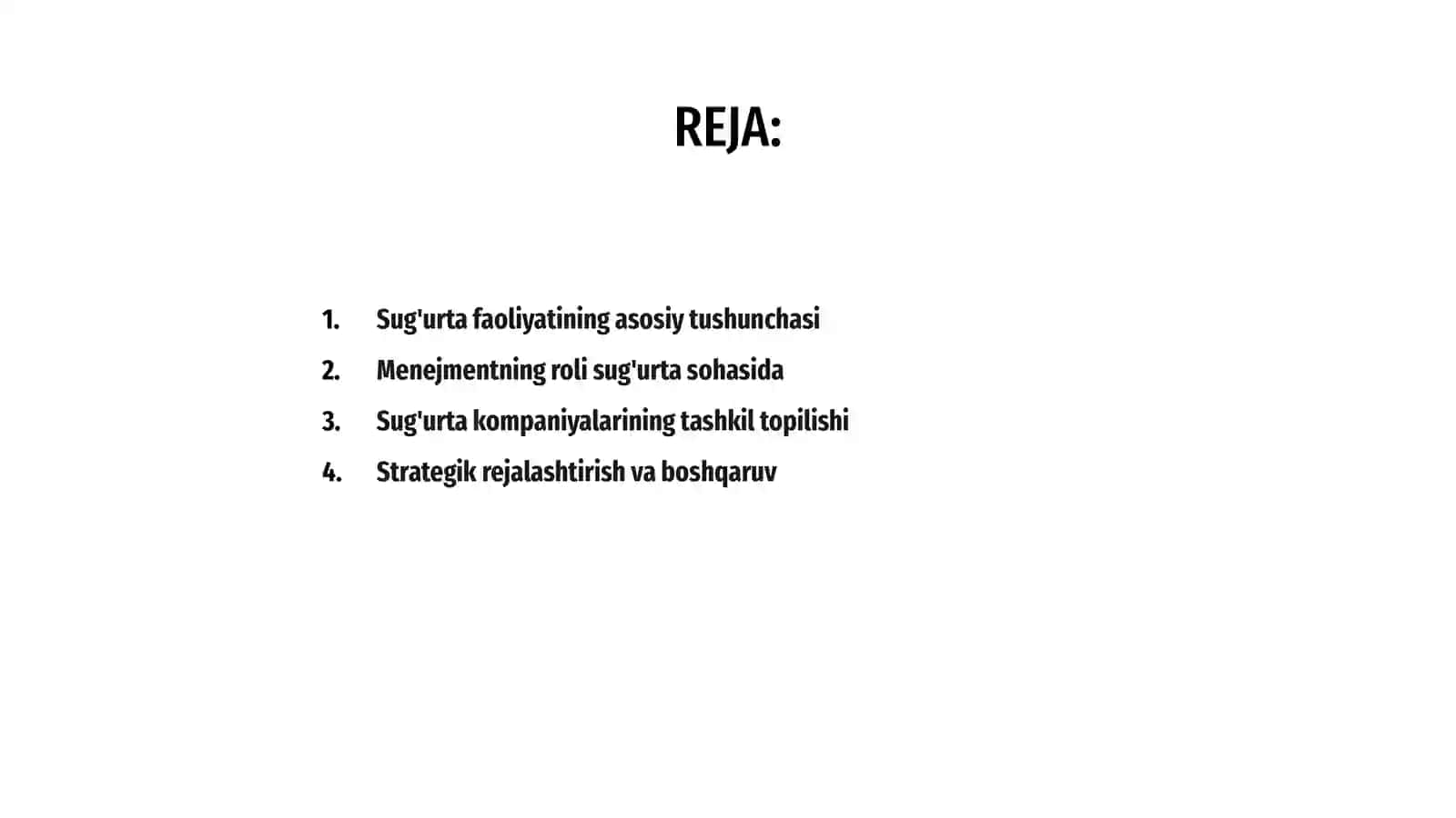 Sug'urta faoliyatida menejment 2