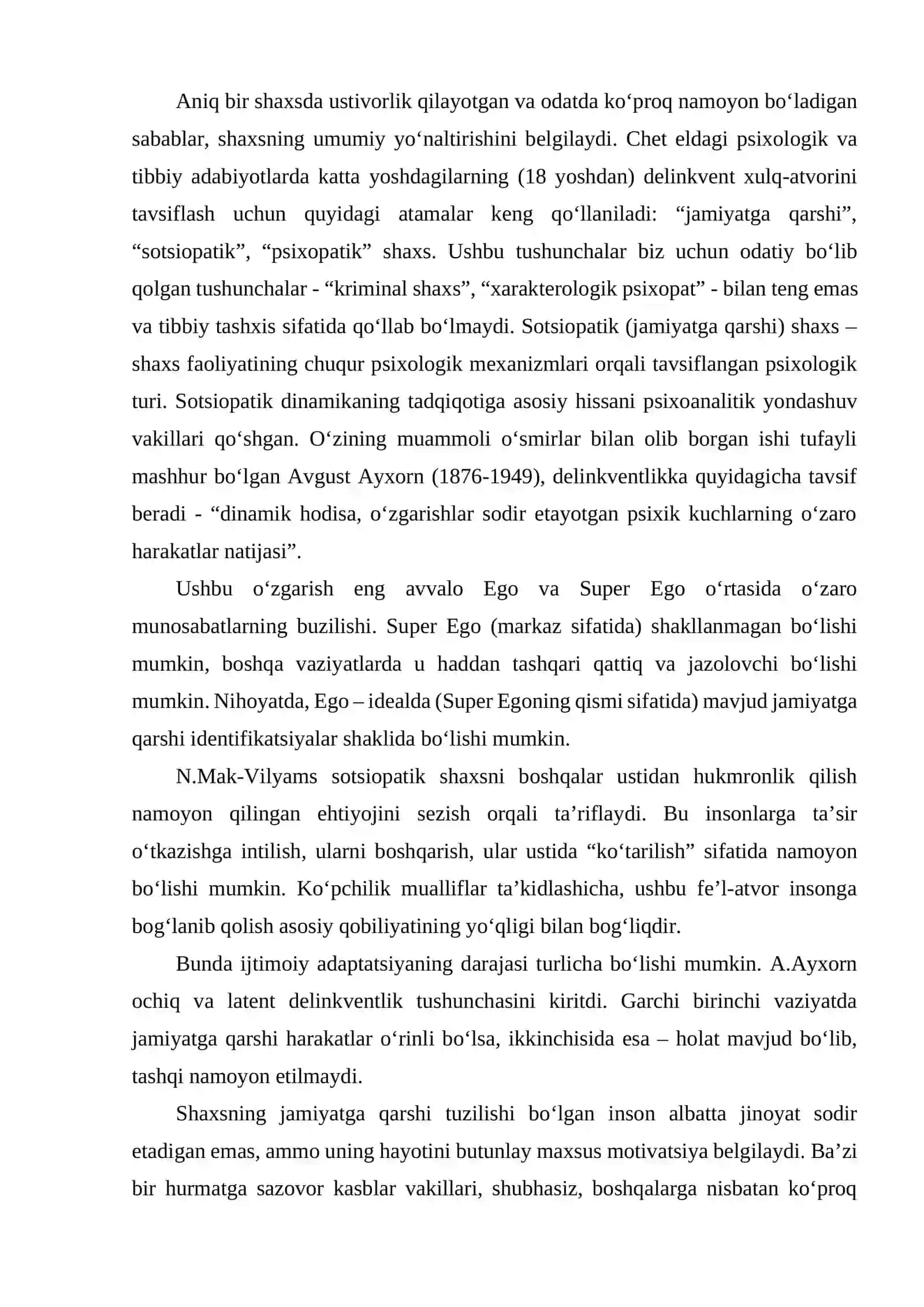 ANTIIJTIMOIY SHAXS TUSHUNCHASI 2