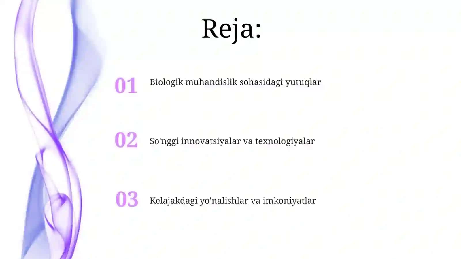 Biologik muhandislik sohasida erishilgan yutuqlar 2