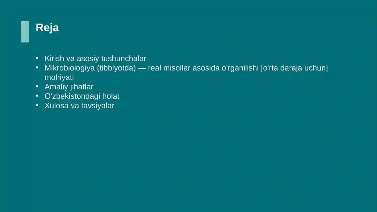 Mikrobiologiya (tibbiyotda) 2