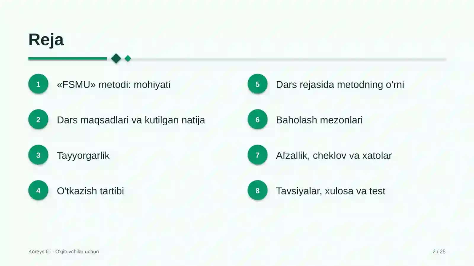 koreys tili darslarida fsmu metodidan foydalanish 3700 2