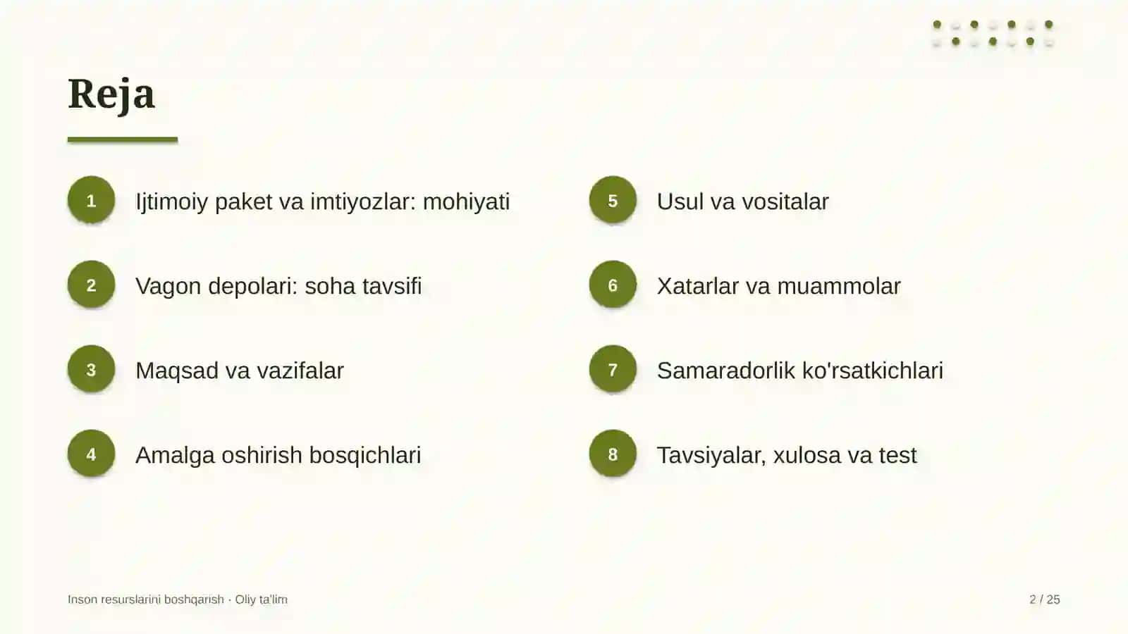vagon depolarida ijtimoiy paket va imtiyozlar 8862 2