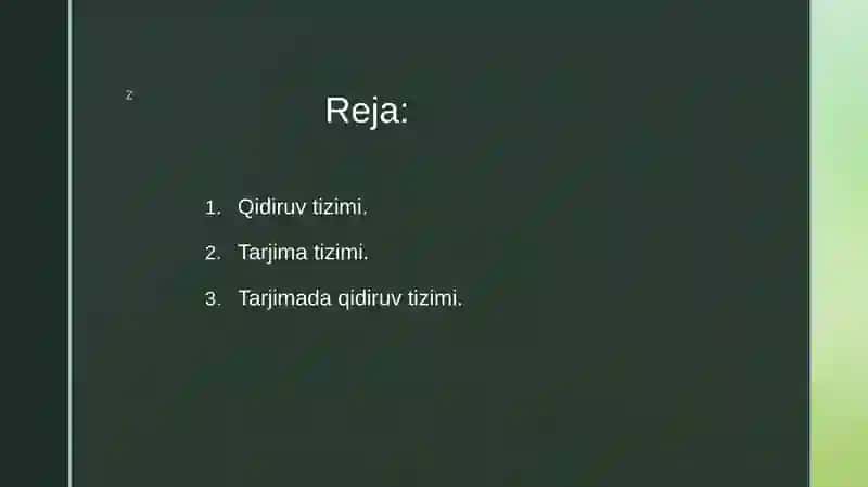 Tarjimadaqidiruvtizimlariningro`li 2