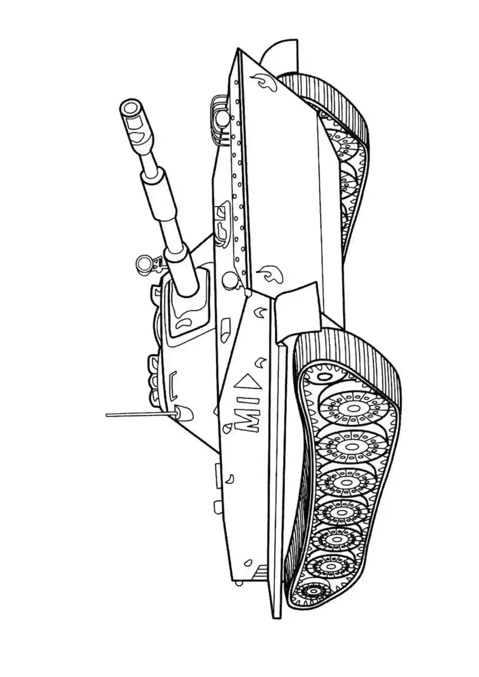 Bolalar uchun Tank "Raskraski" 2-to'plam 2