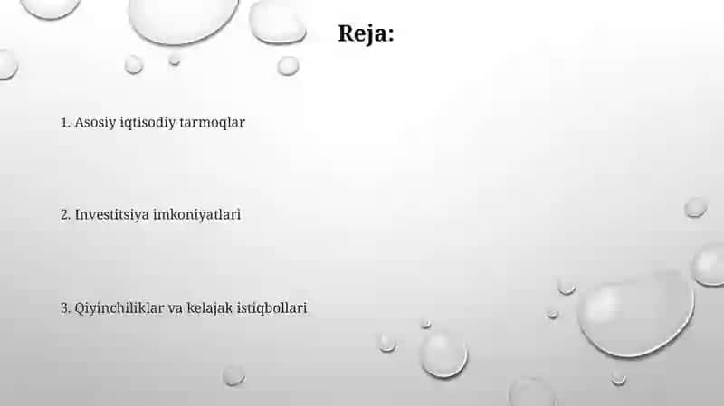 Ishtixon tumani iqtisodi 2