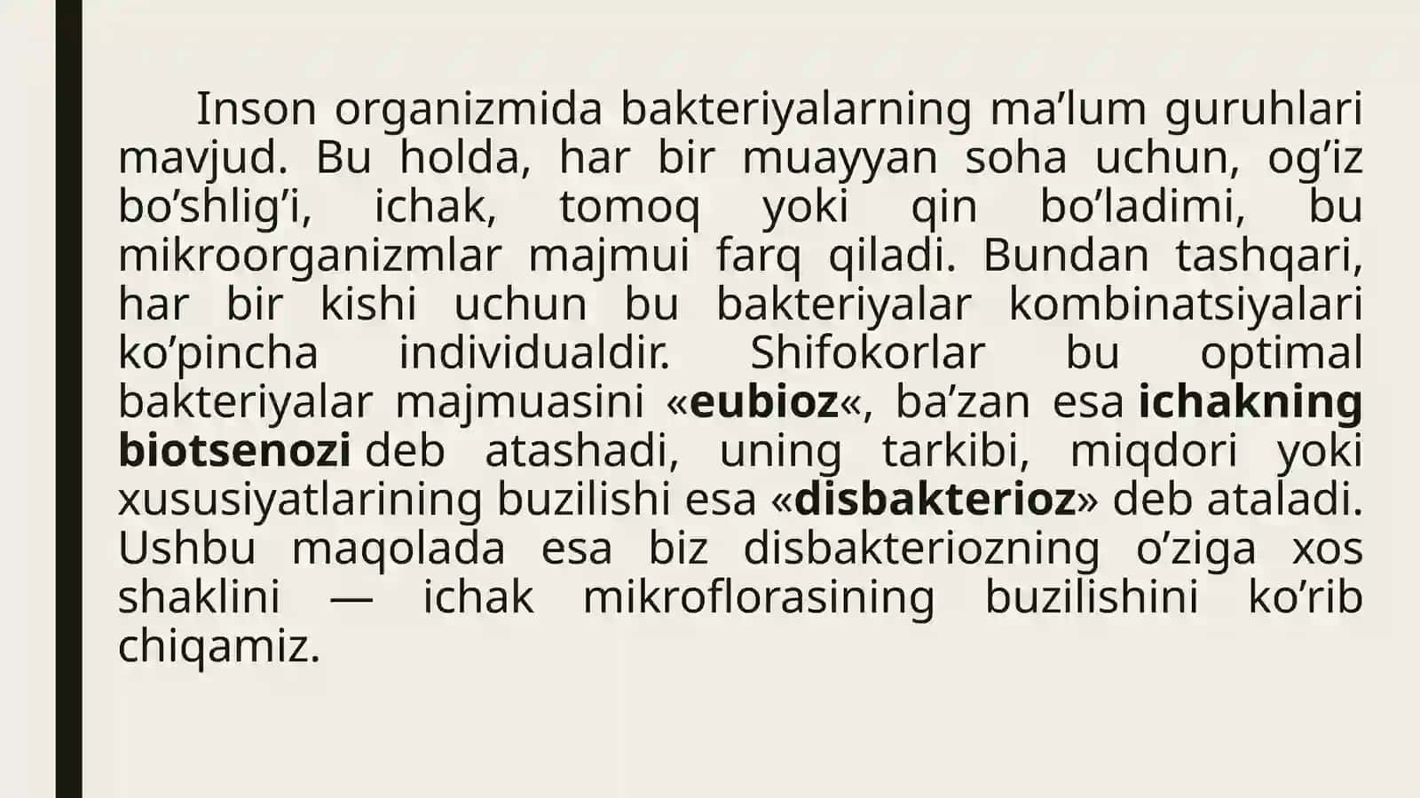 Bolalarda disbakteriozlar 2