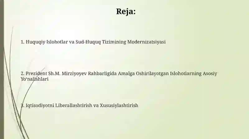 Tibbiyot sohasida islohatlar 2
