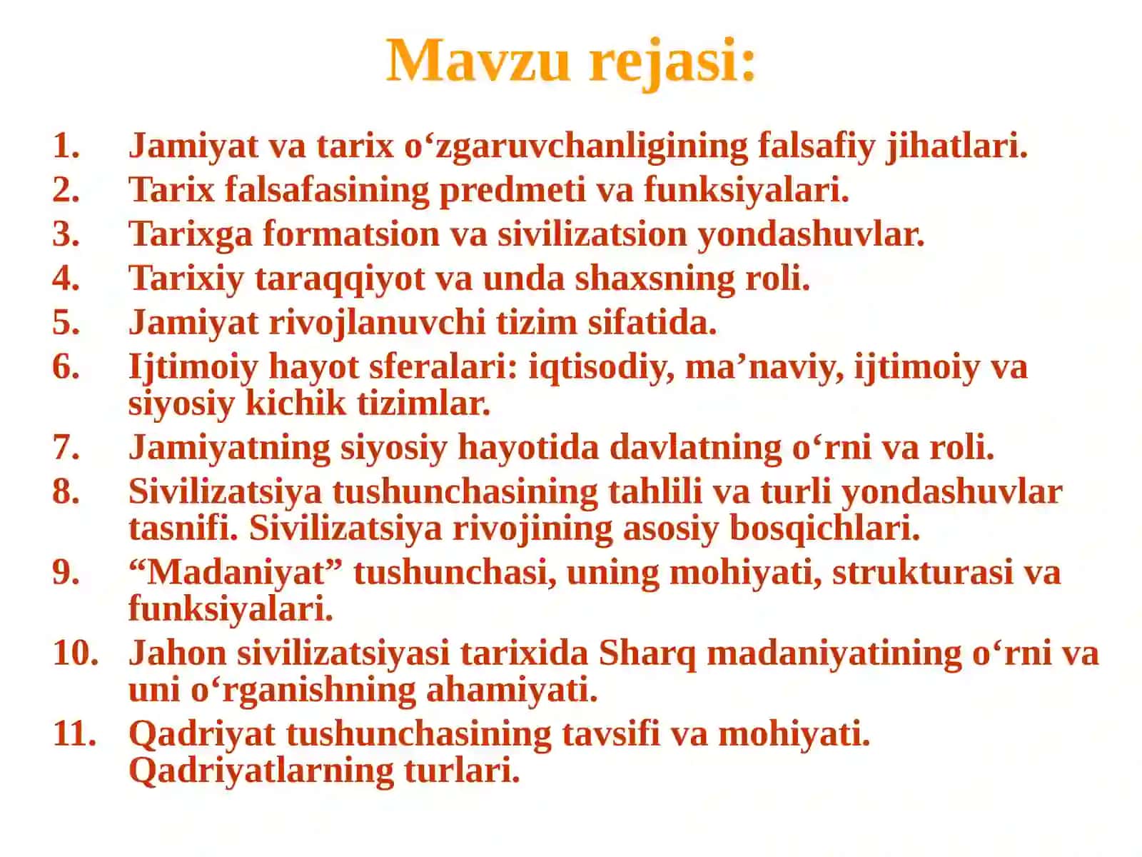 Jamiyat va tarix o‘zgaruvchanligining falsafiy jihatlari 2