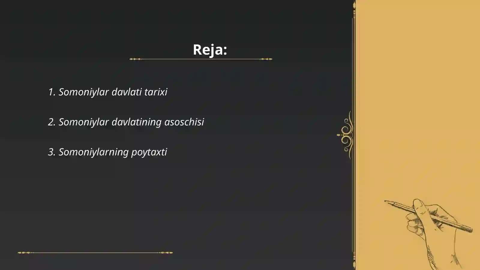 Somoniylar davlati tarixi 2