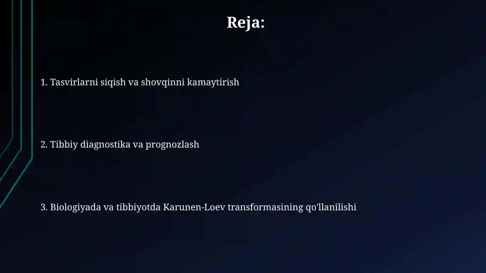 Karrali integrallarning biologiya va medisinadagi tatbiqlari 2