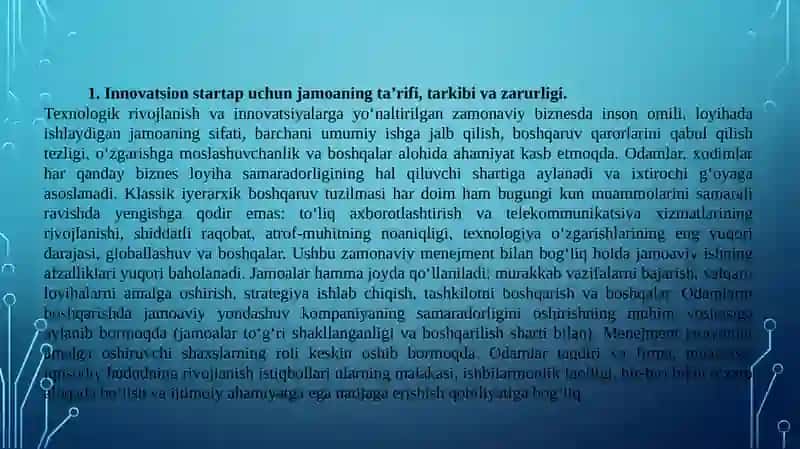 Innovatsion loyihajamoa 2