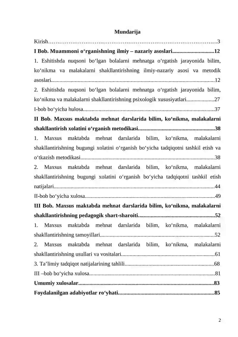Eshitishda nuqsoni bо‘lgan bolalarni mehnatga о‘rgatish jarayonida bilim, kо‘nikma va malakalarni shakllantirish 2
