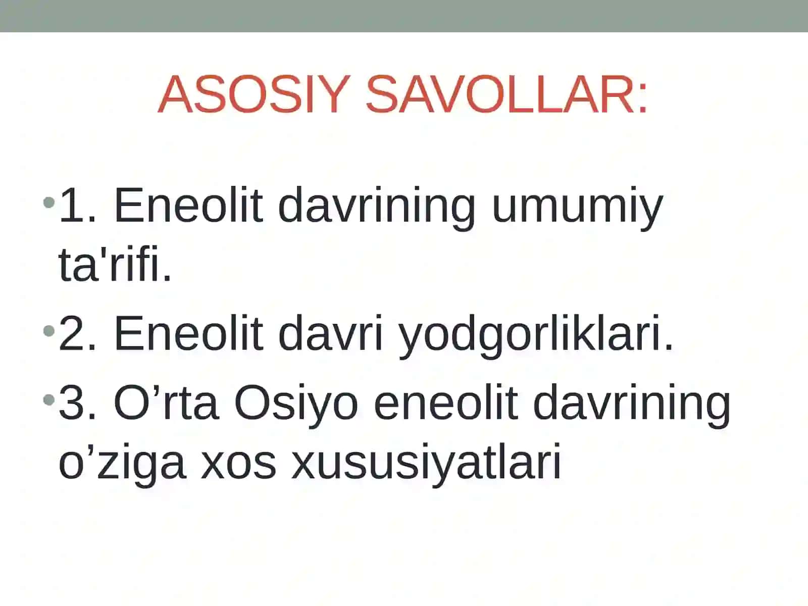 Eneolit  davri  va  uning  yodgorliklari 2