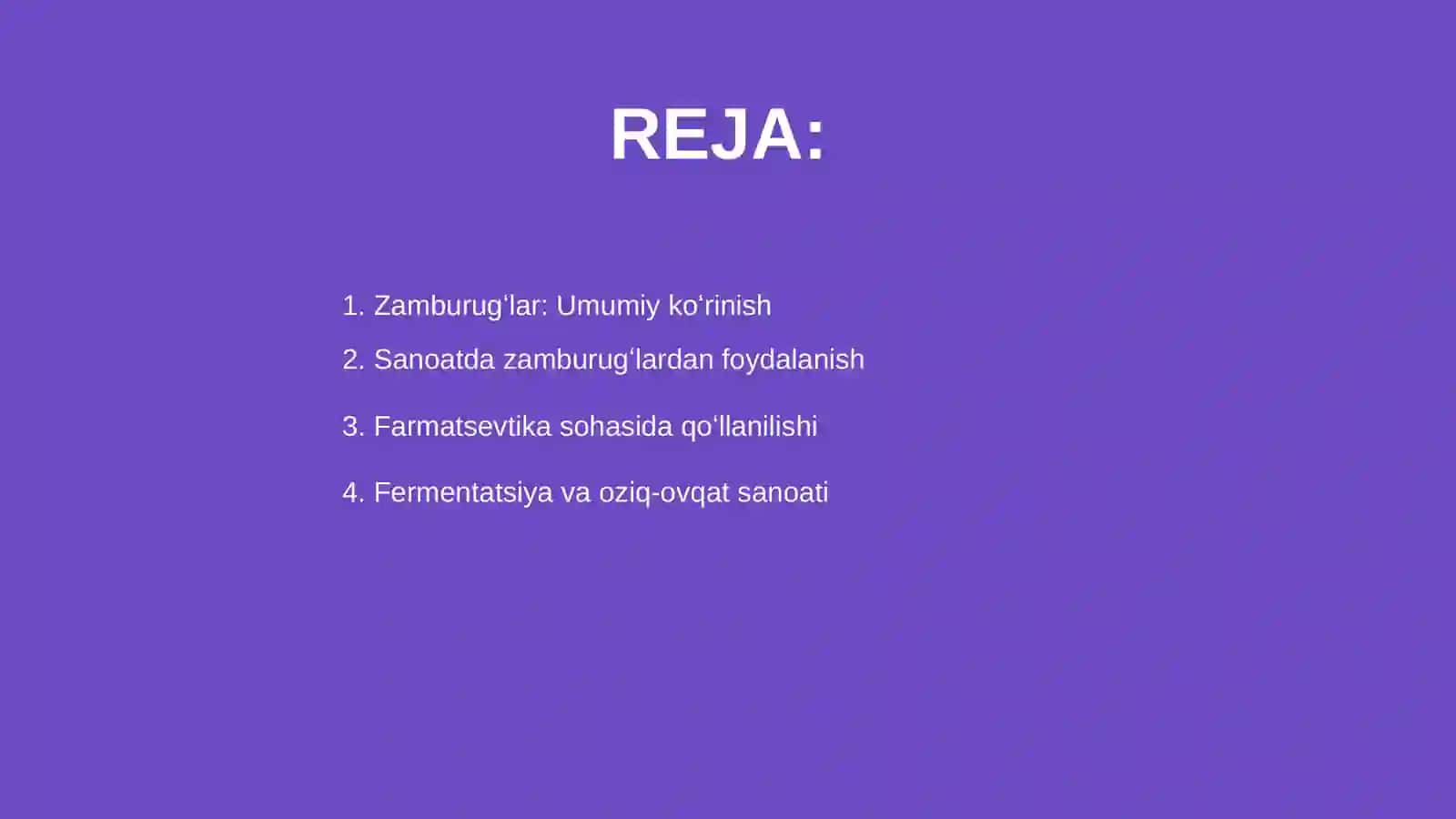 Zamburugʻlarning sanoatda va qishloq xoʻjaligidagi ahamiyati 2