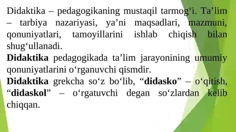 2-MA‘RUZA:TA’LIM JARAYONINING MOHIYATI 2