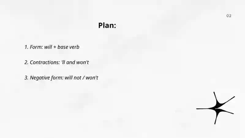 Future simple tense 2