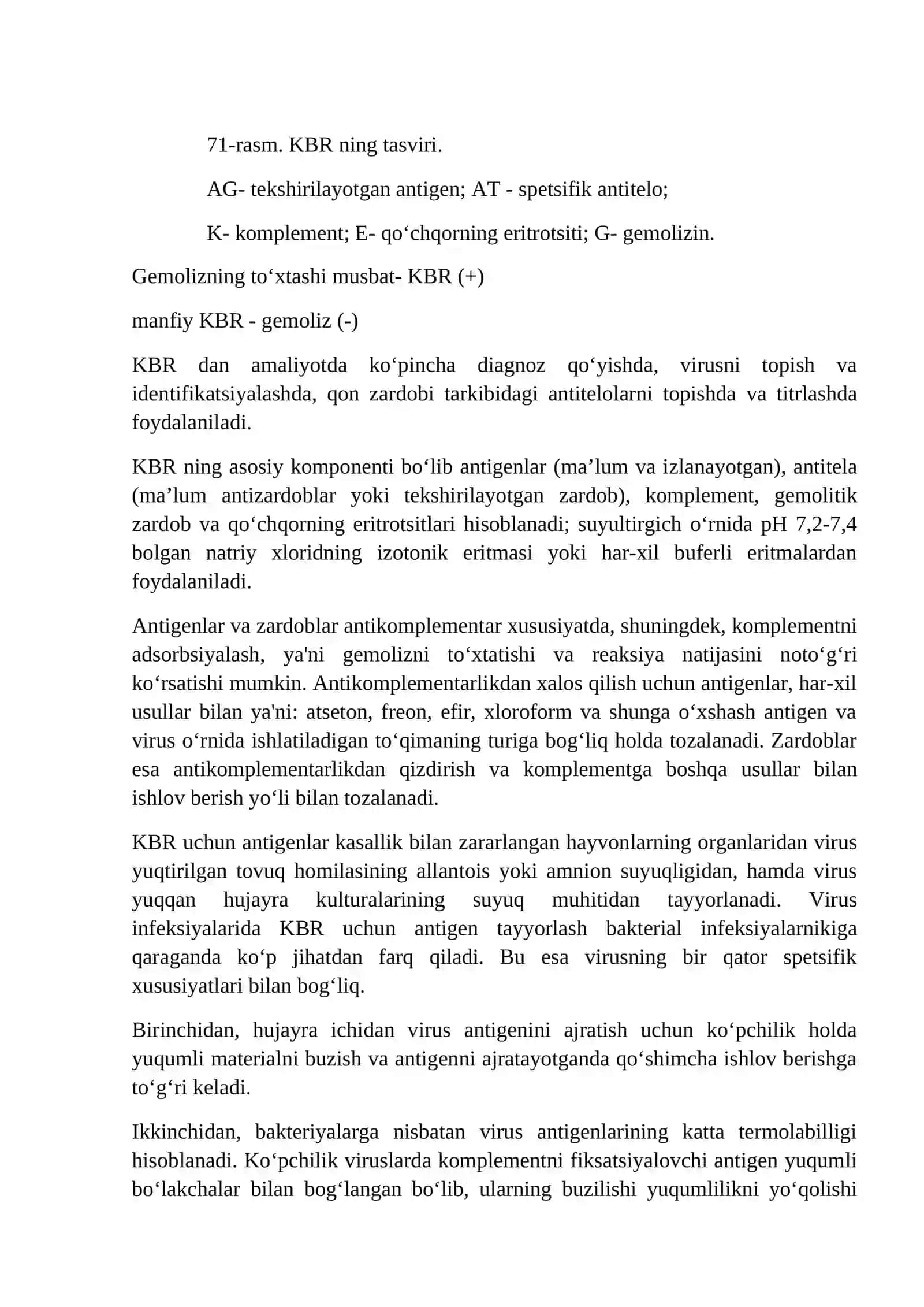 Oqsil kasalligiga laboratoriyada diagnoz qo‘yish mavzusida laboratoriya mashg‘uloti bo‘yicha ishlanma 2