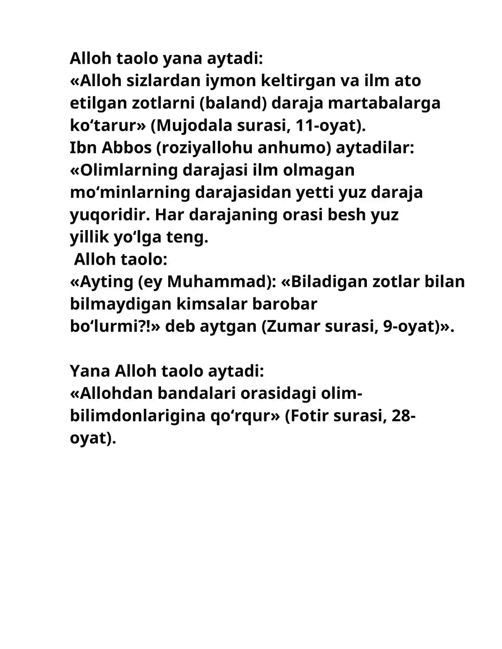 Ilm fazilati 2