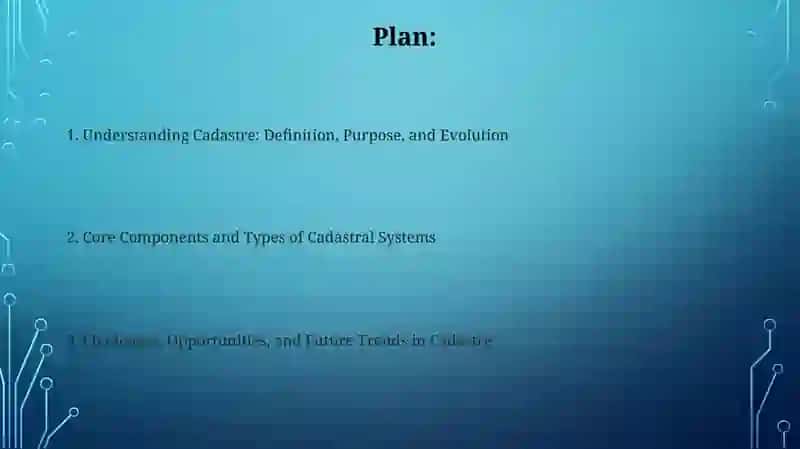 Cadastre Presentation 2