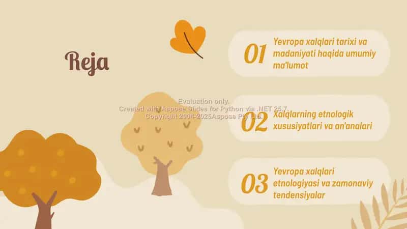 Yevropa xalqlari etnalogiyasi 2