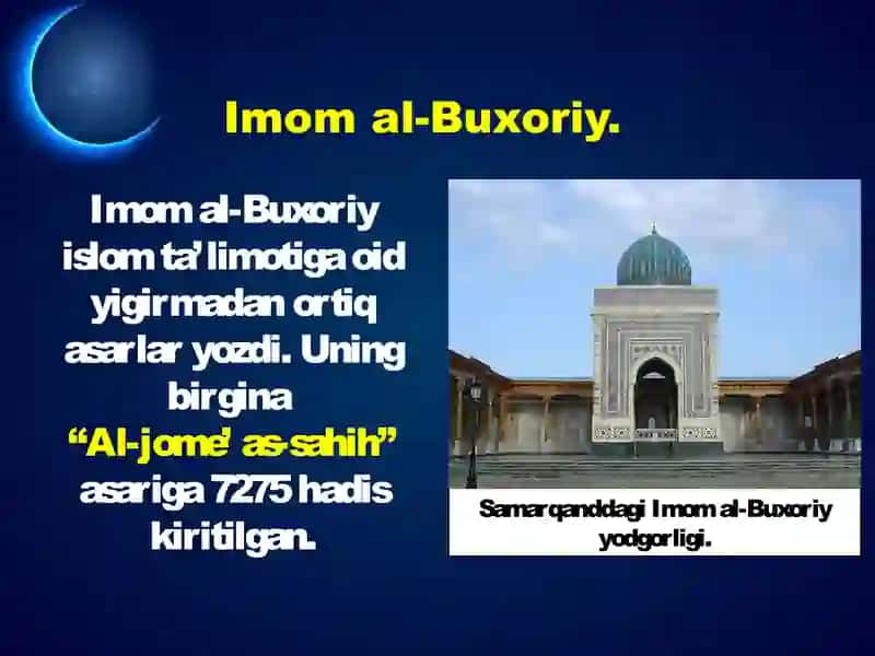 Diniy bilimlarning rivojlanishi 2