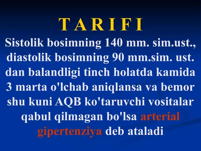 Gipertoniya kasalligi 2
