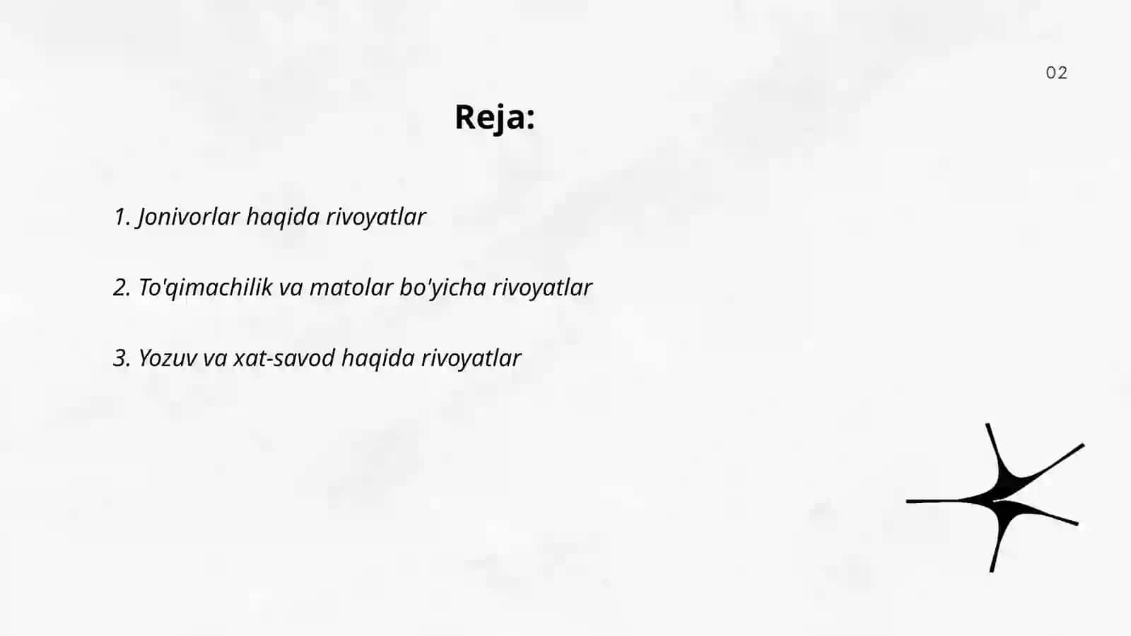 Jonivorlar haqida rivoyatlar 2