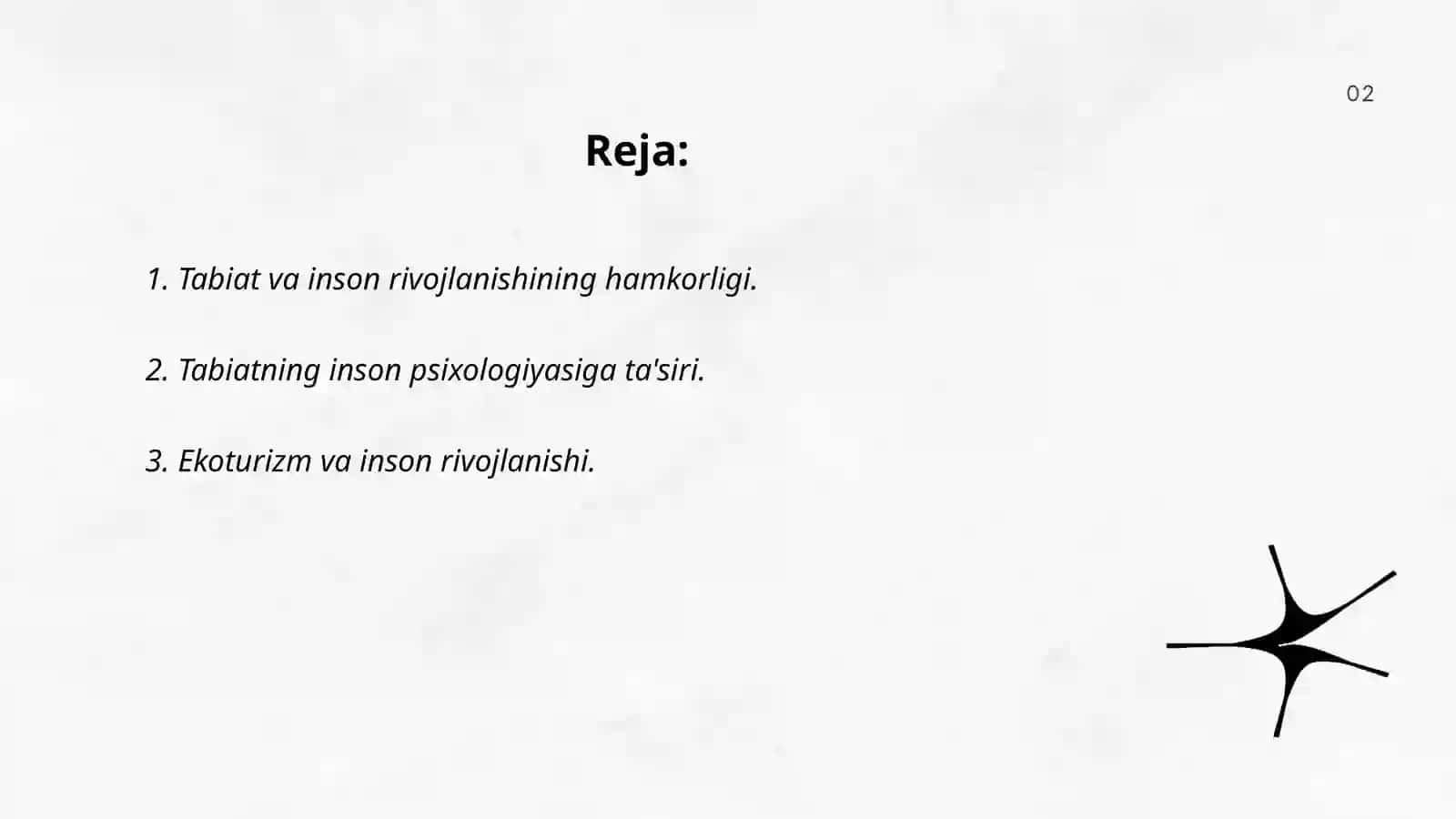 Tabiat va inson rivojlanishining hamkorligi 2