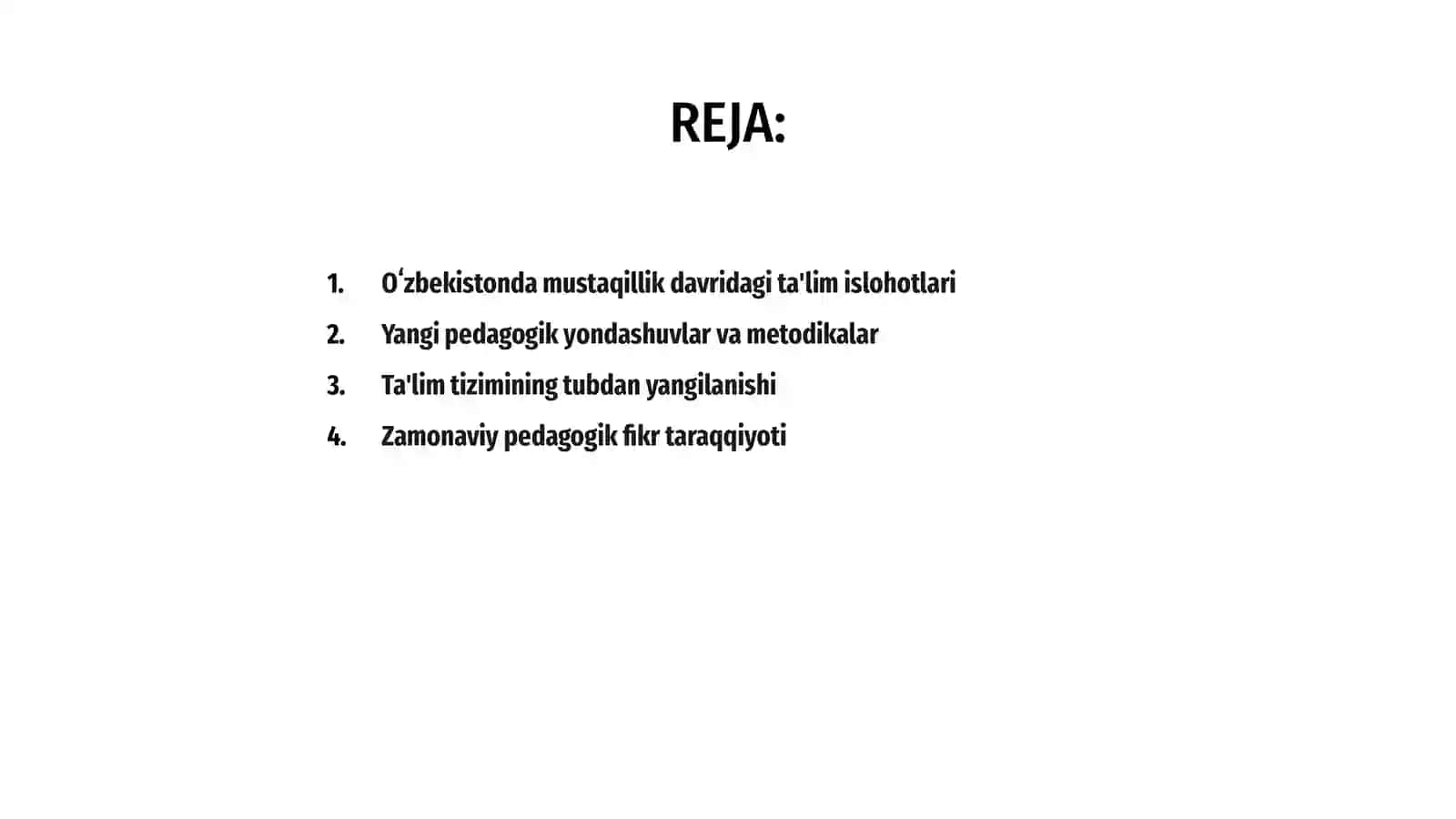 Mustaqil Oʻzbekistonda talim va pedagogik fikr taraqqiyoti 2