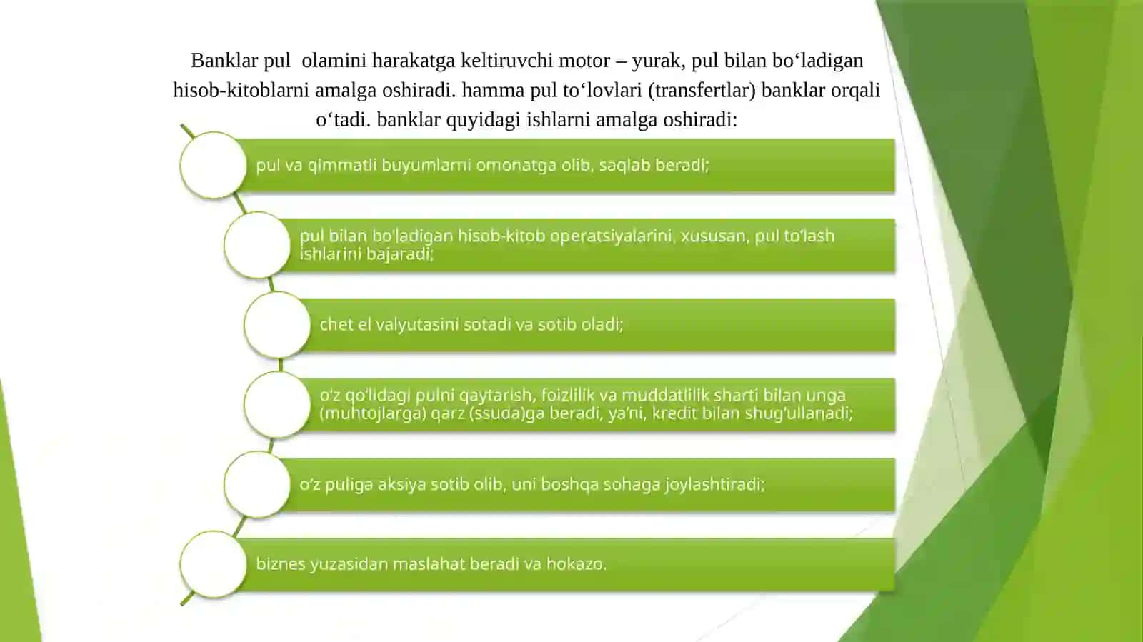 Pul kredit siyosati 2