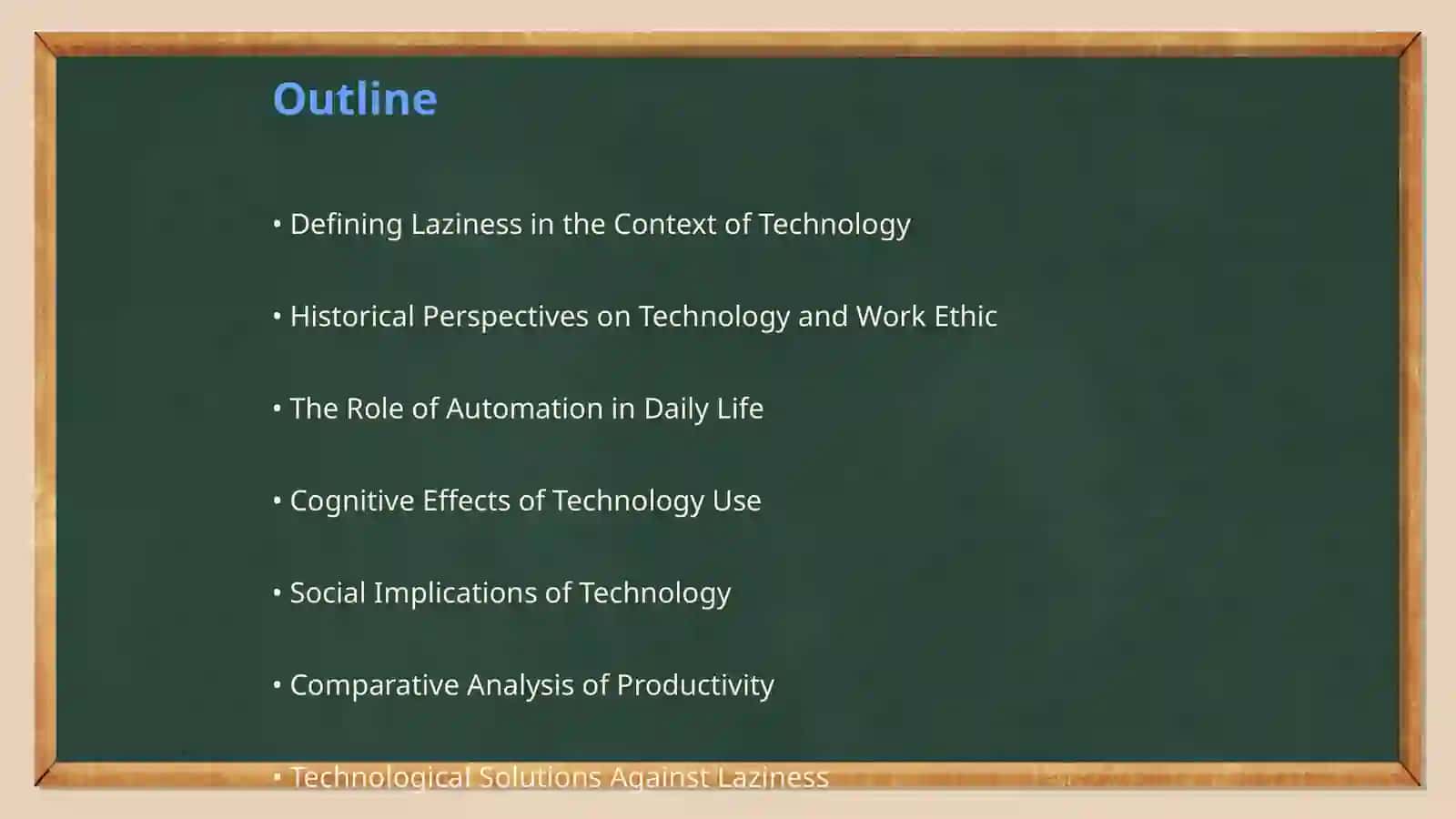 Is technology making us lazy? 2