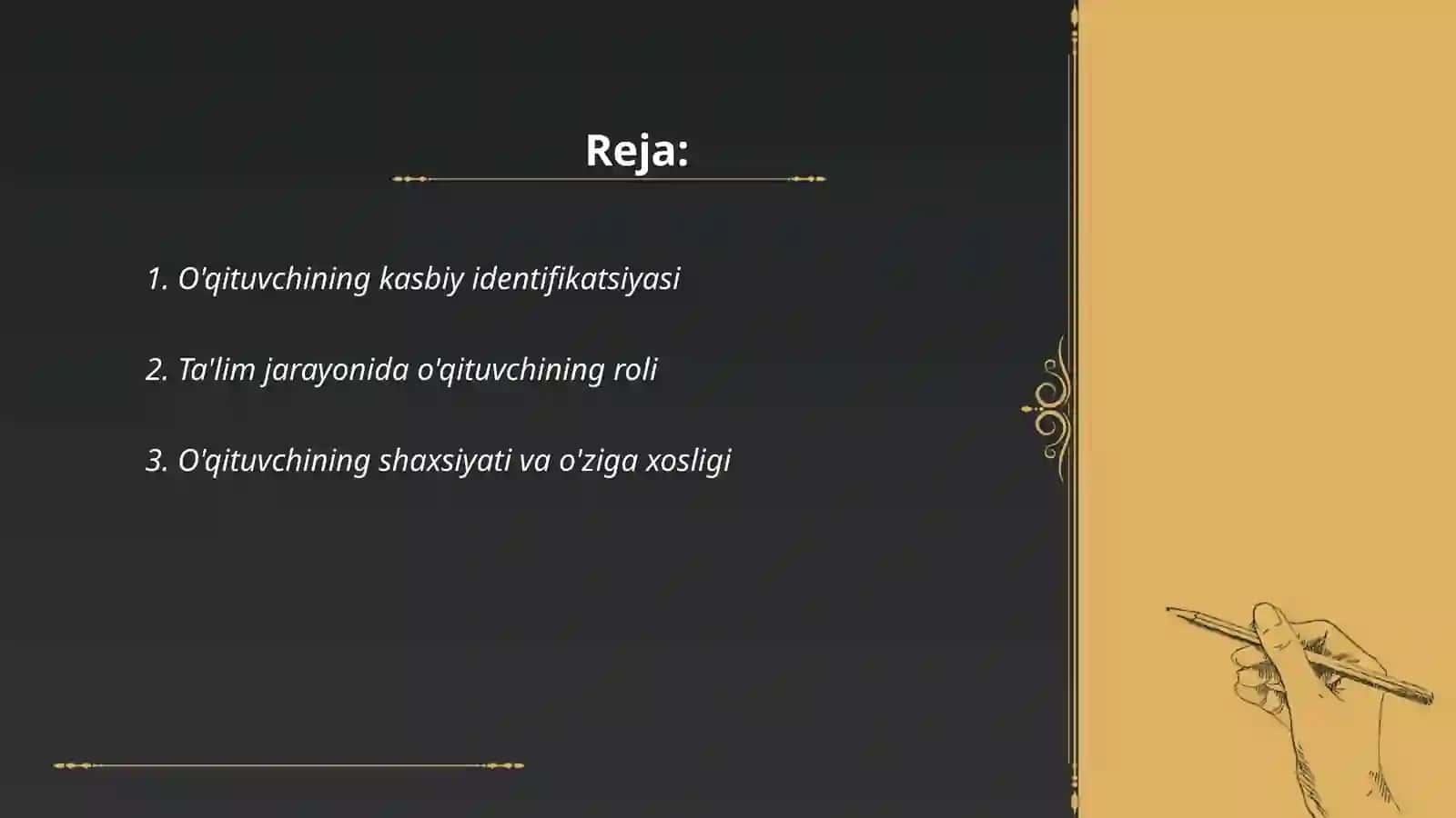 O’qituvchining kasbiy faoliyatidagi "Men-konsepsiya"si 2
