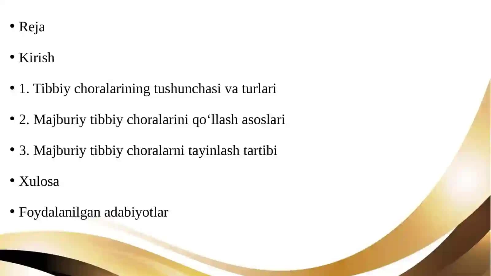 Tibbiy choralarining ijrosi. Majburiy tibbiy choralarining qo‘llanilishi, tayinlanishi va bekor qilinishi tartibi 2