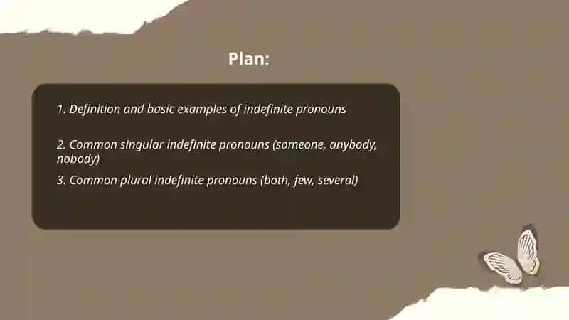 Indefinite pronouns 2