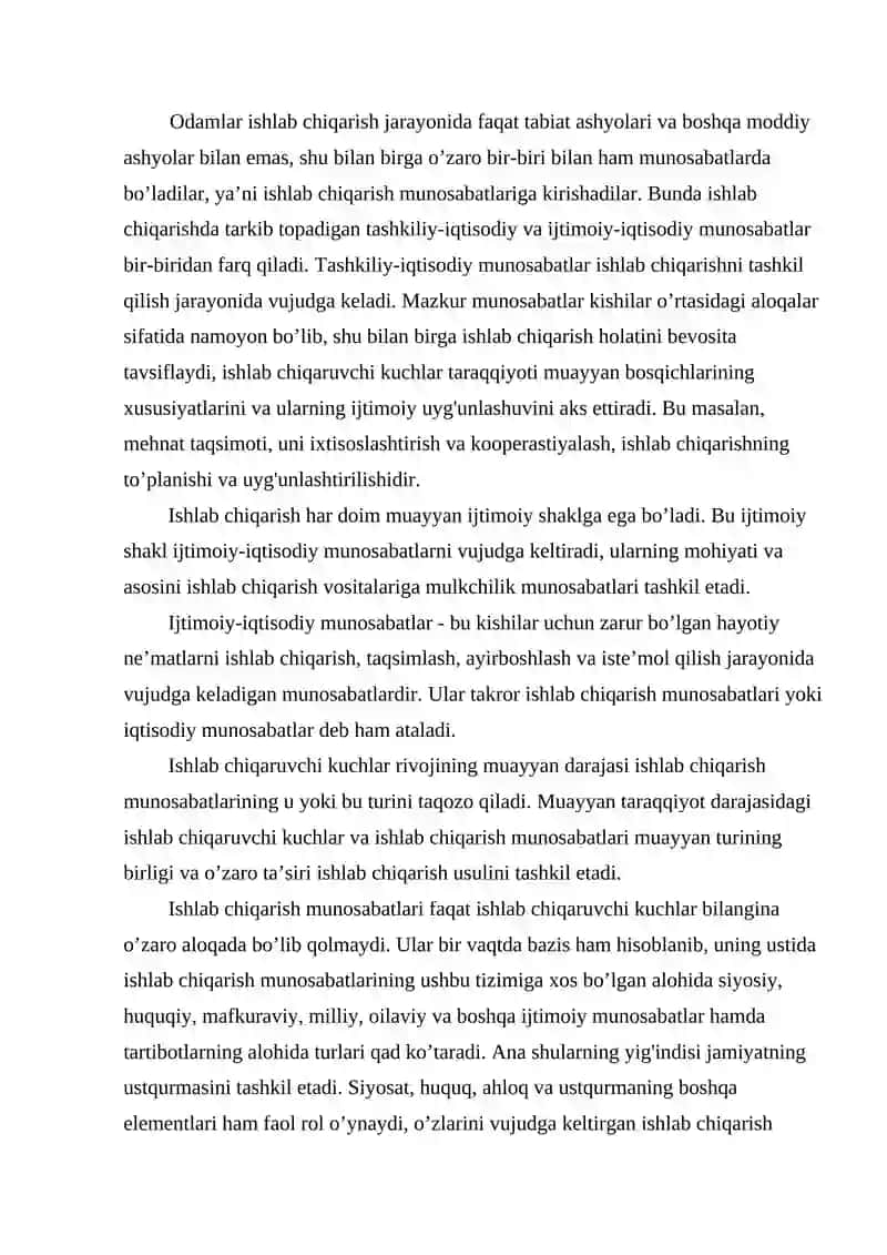 Iqtisodiy tizimlar va mulkchilik 2