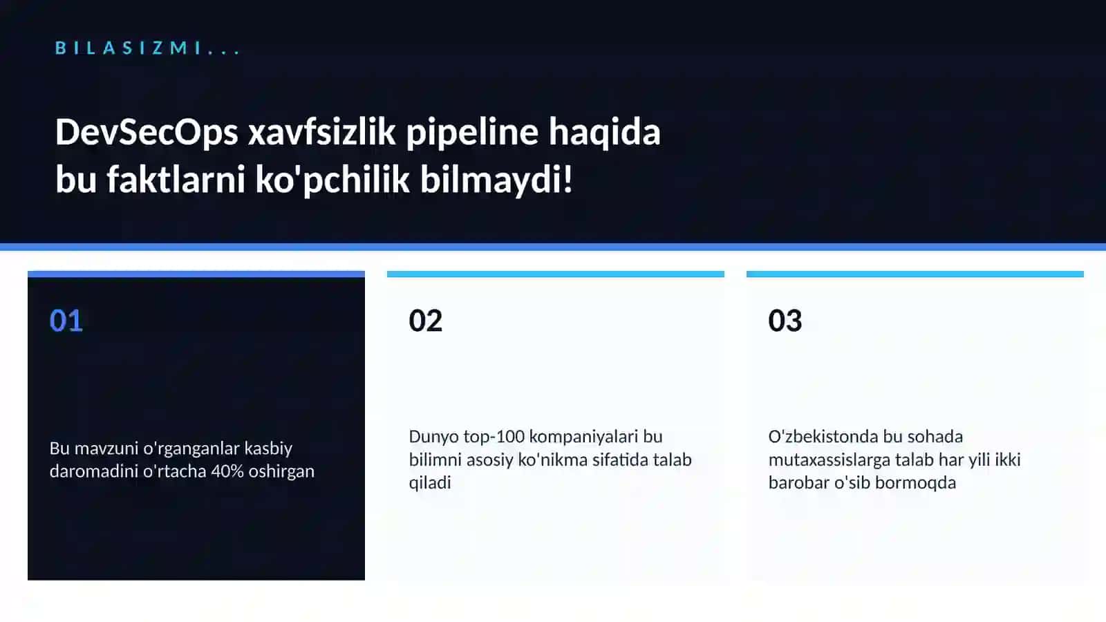 DevSecOps xavfsizlik pipeline 2
