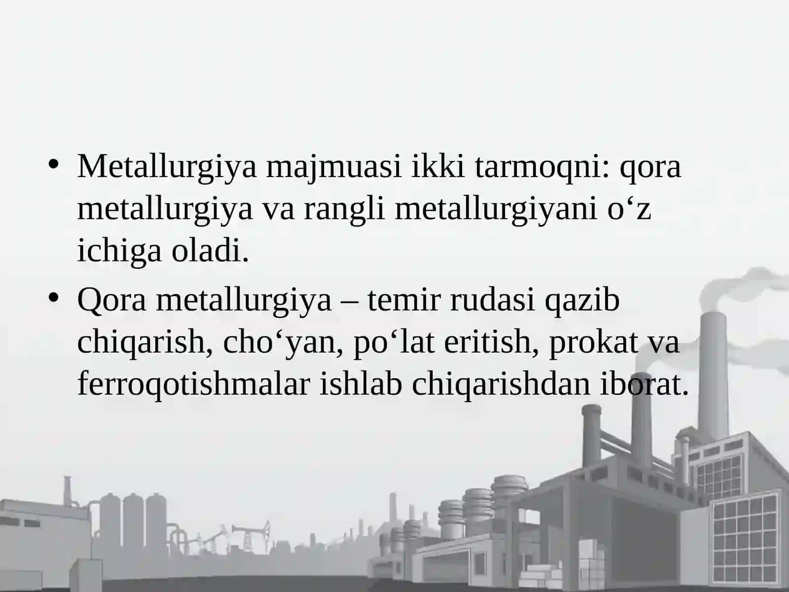 Qorametallurgiya 2