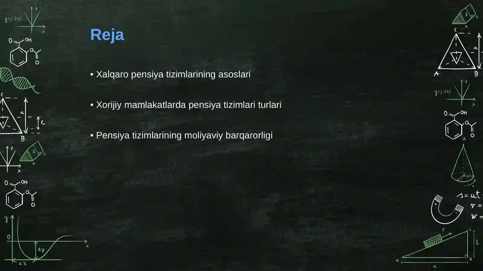 Xorijiy mamlakatlar pensiya tizimlari 2