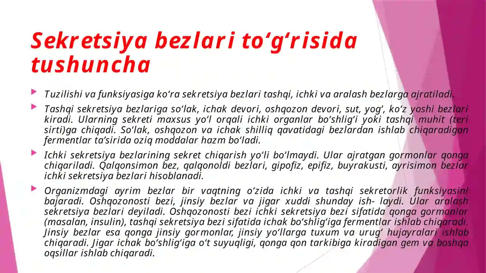 Endokrin tizimi 2