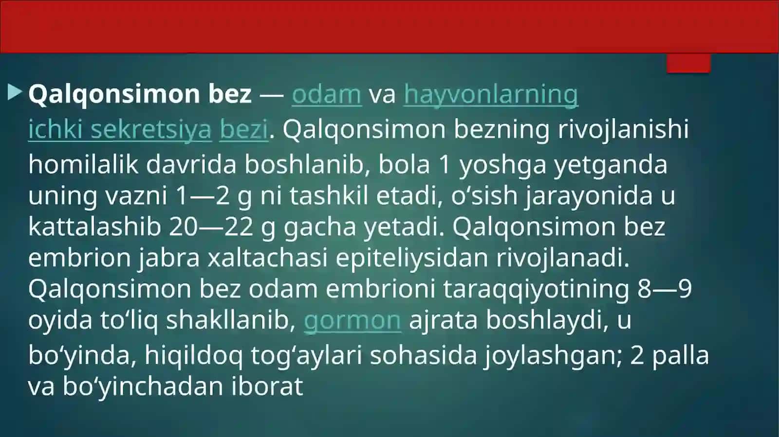 Qalqonsimon bez fiziologiyasi 2