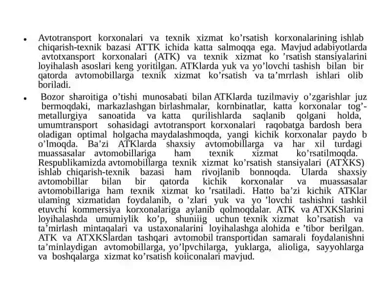 LOYIHALASH LOGISTIKASI 2