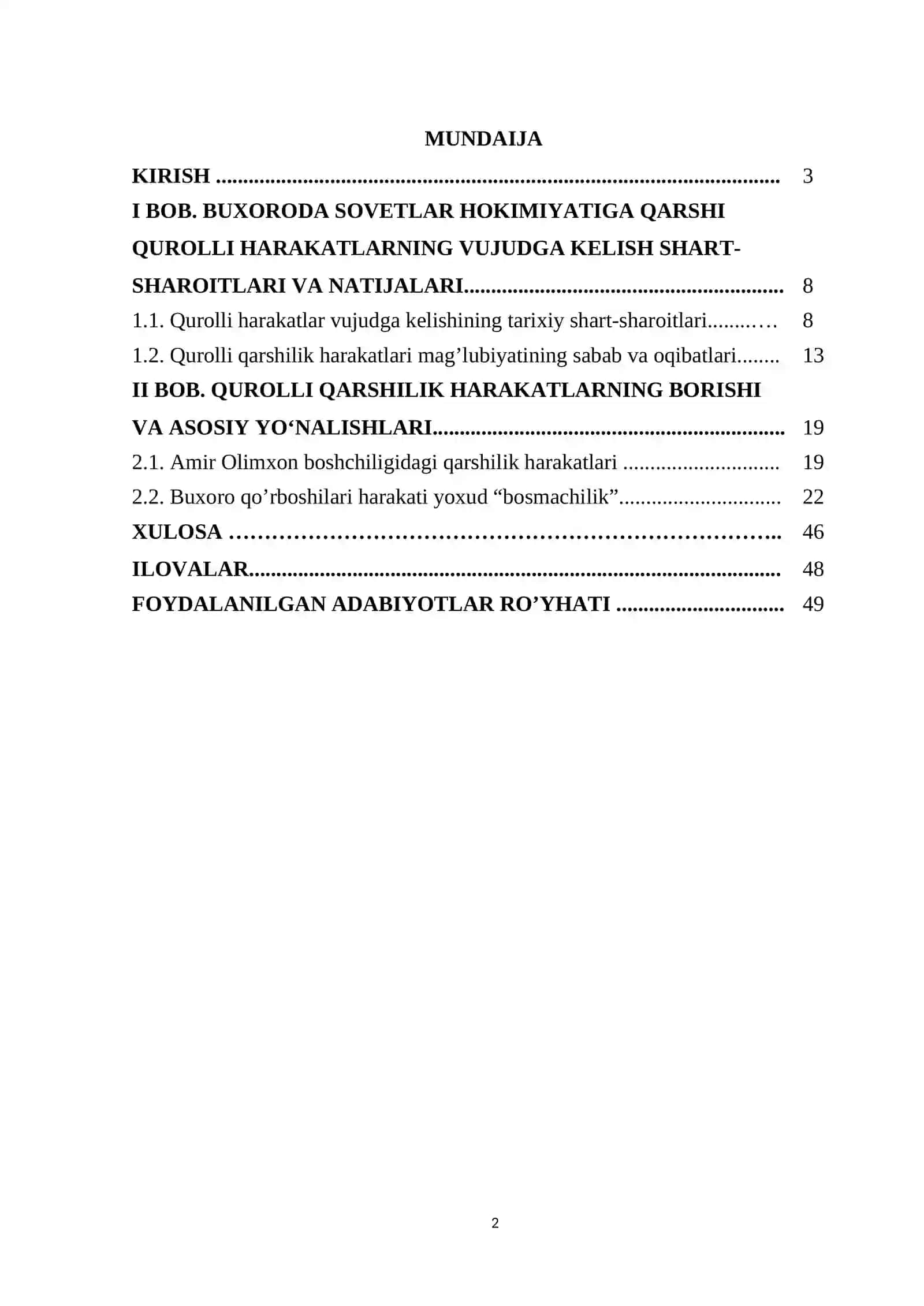 Buxoroda Sovet hokimiyatiga qarshi qurolli harakat 2