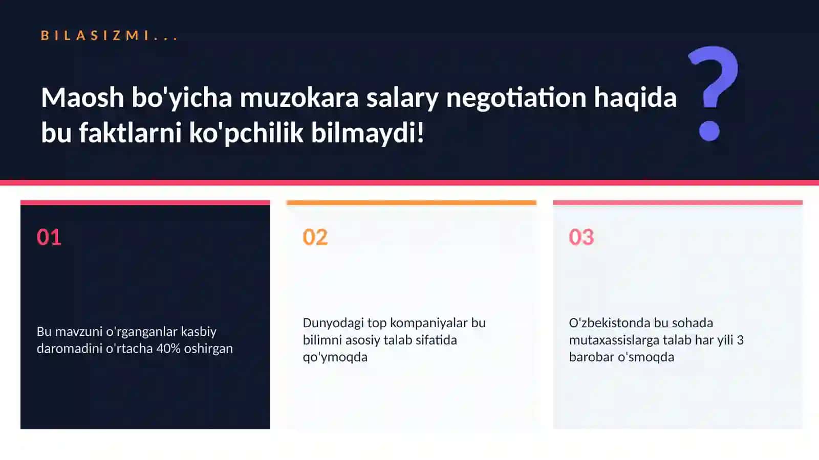 Maosh bo'yicha muzokara salary negotiation 2