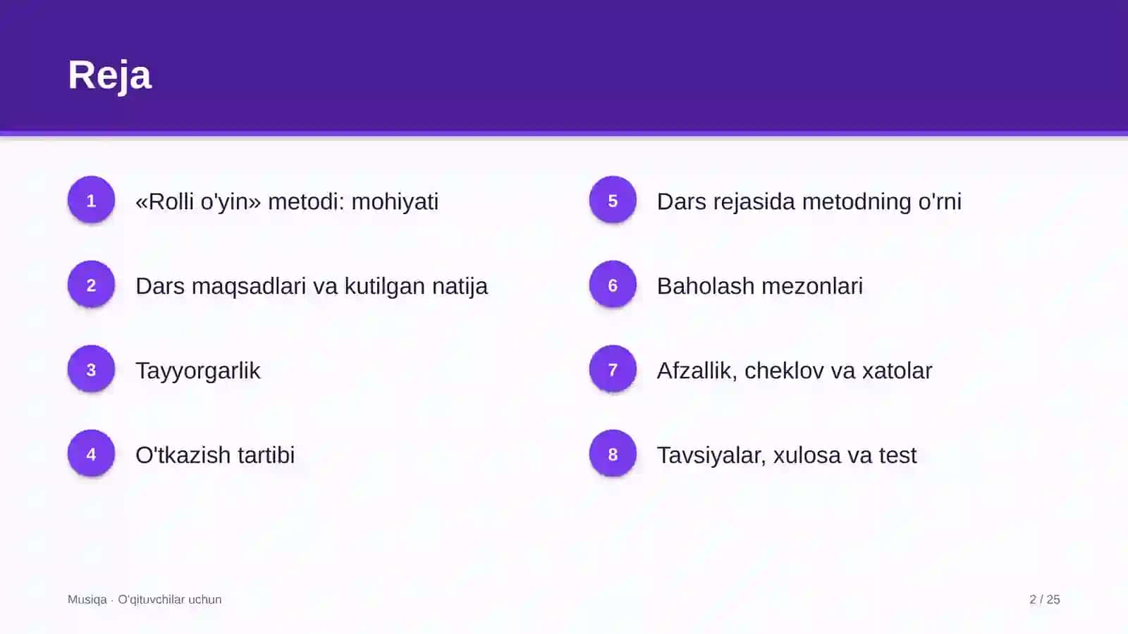 musiqa darslarida rolli o'yin metodidan foydalanish 2732 2