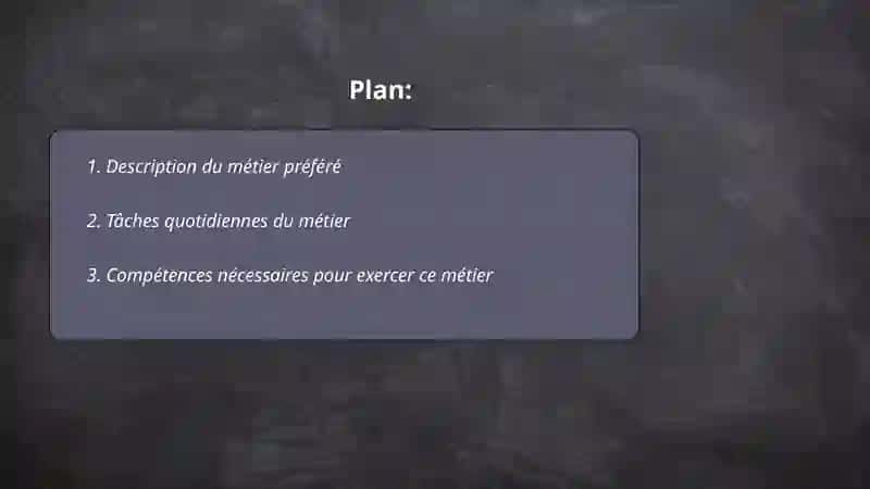 Mon metier prefere 2