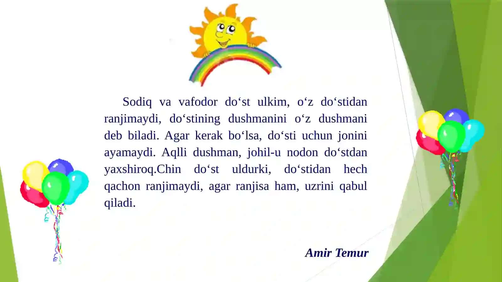 Do‘stlikvamehr-oqibat 2