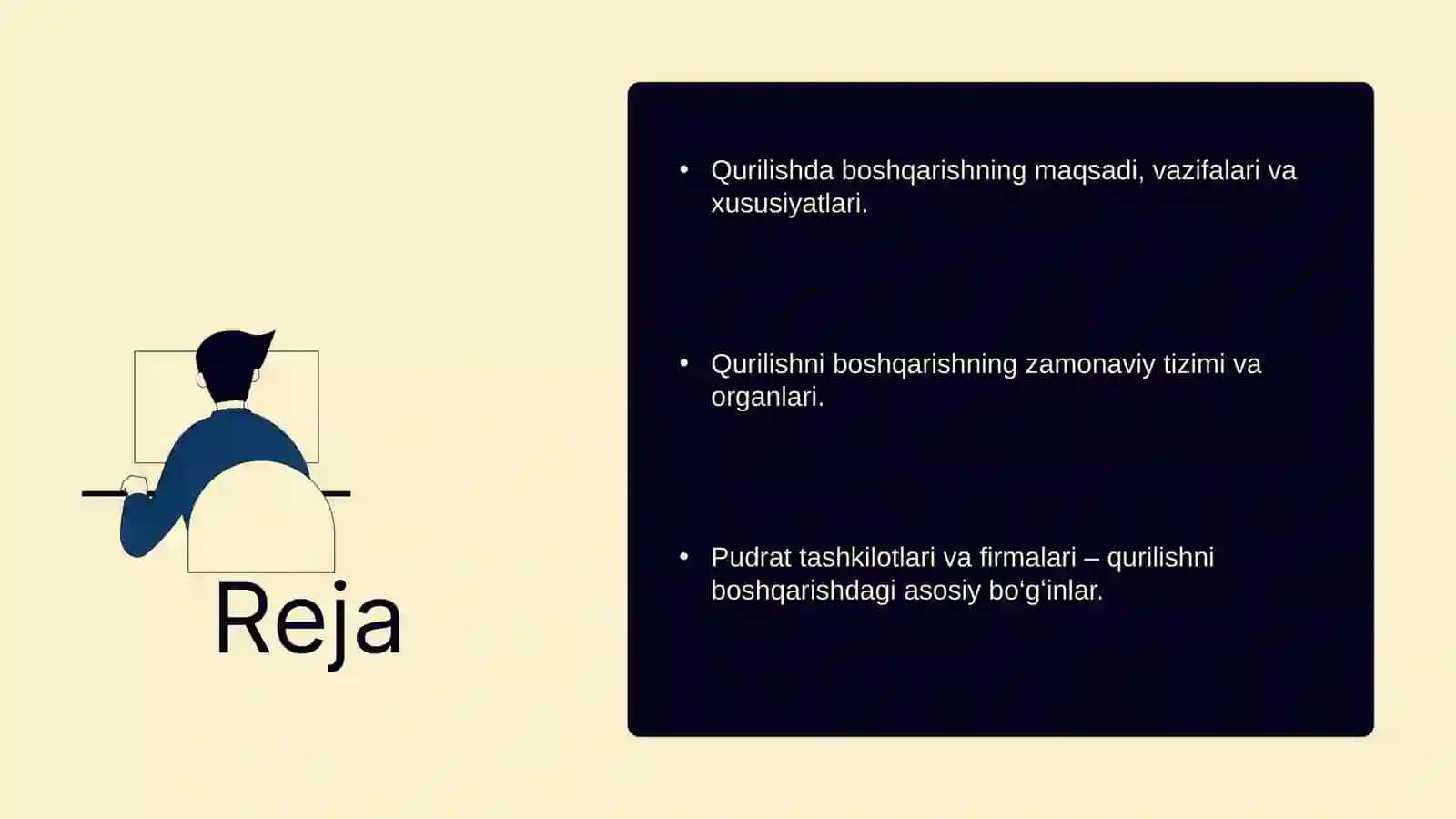 Qurilishni boshqarishni zamonaviy tizimi 2