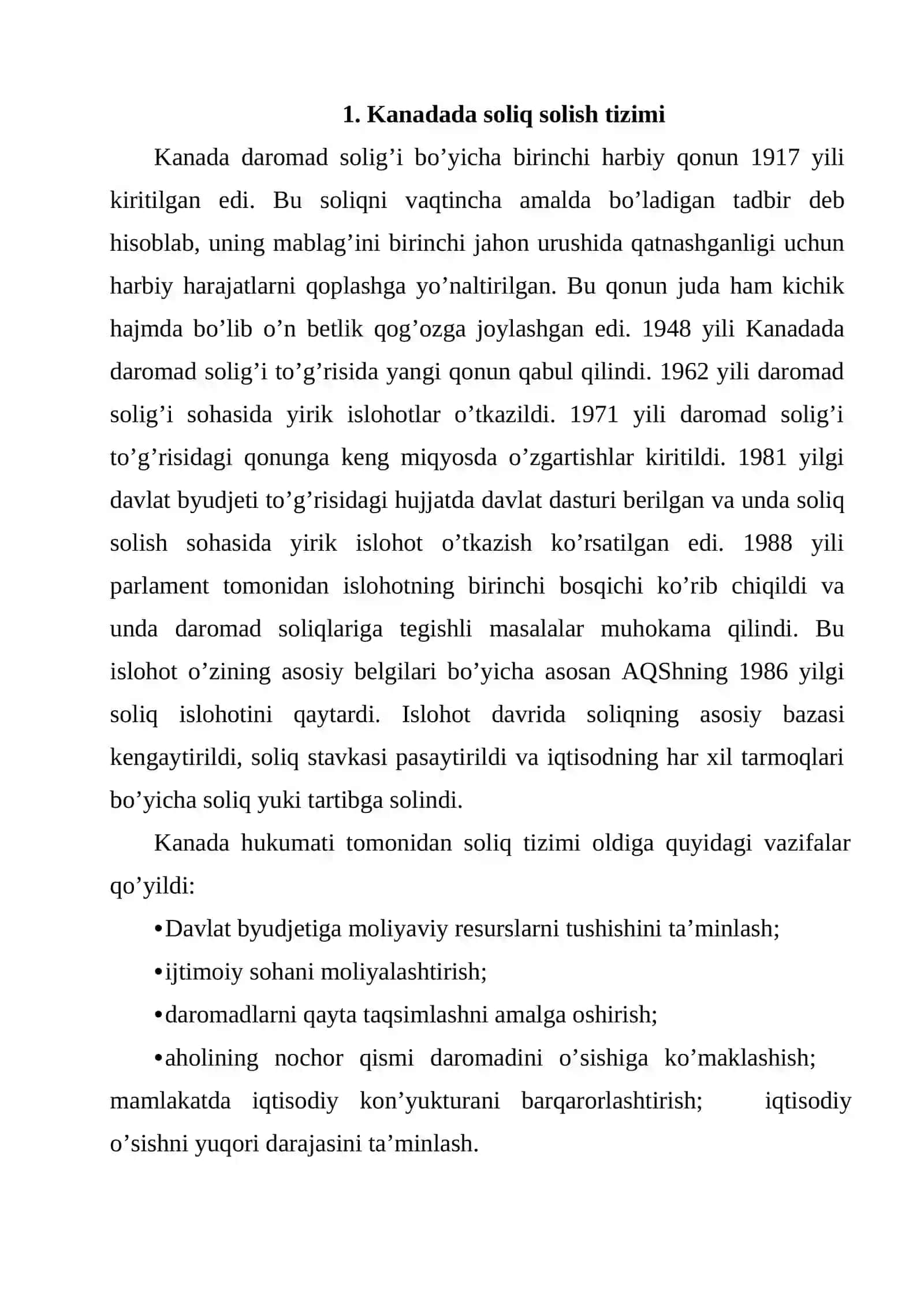 Kаnаdаdа sоliqlаr 2